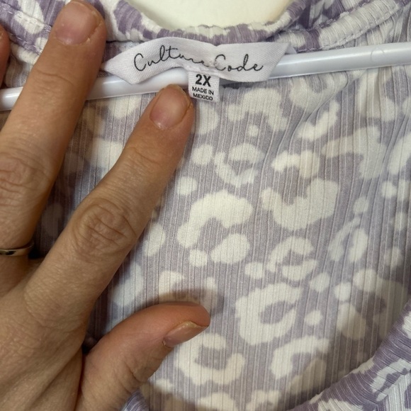 CULTURE CODE WILD SIDE
V-NECK DRESS 2X - Picture 3 of 8